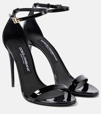 Sandales 105 en cuir verni | Dolce&Gabbana