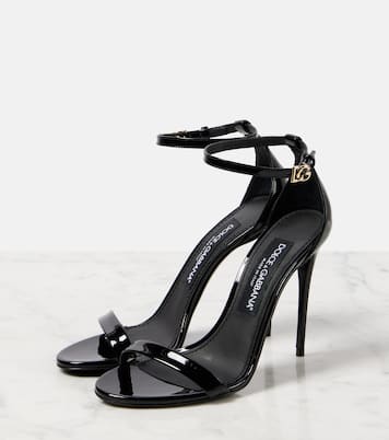 Sandales 105 en cuir verni | Dolce&Gabbana