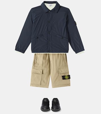 Chaqueta utilitaria de sarga | Stone Island Junior