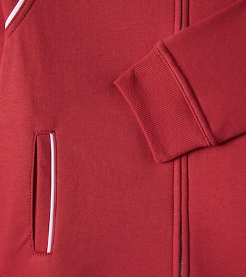 Cotton-blend jersey track jacket | Brunello Cucinelli Kids