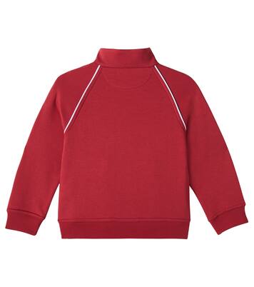 Cotton-blend jersey track jacket | Brunello Cucinelli Kids