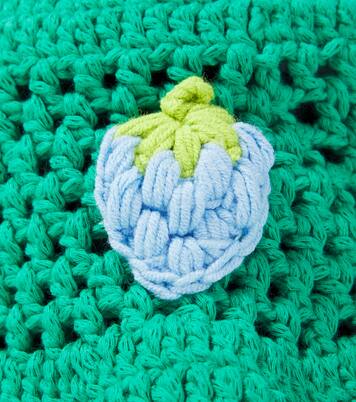 Embroidered cotton bucket hat | Stella McCartney Kids