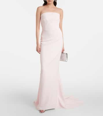 Abito lungo Sofie in crêpe | Safiyaa