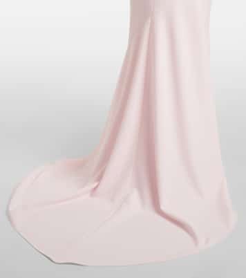 Abito lungo Sofie in crêpe | Safiyaa