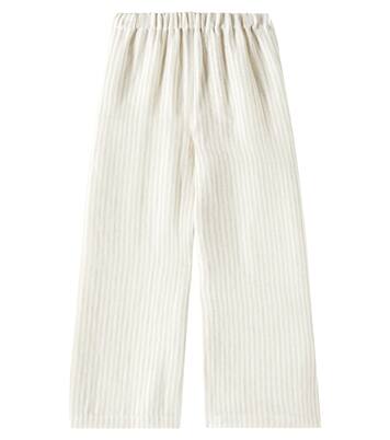 Striped linen pants | Il Gufo
