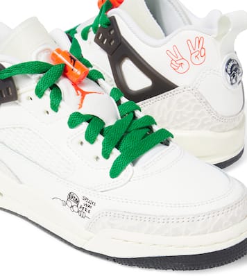 Spizike Low leather sneakers | Nike Kids