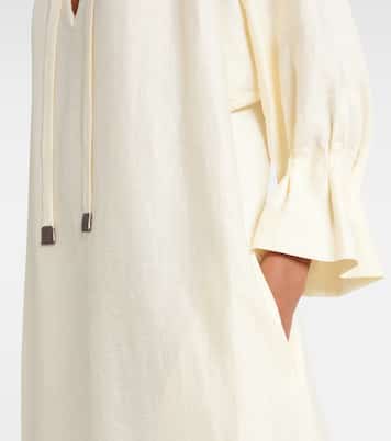 Robe longue Jene en lin et soie mélangés | Max Mara