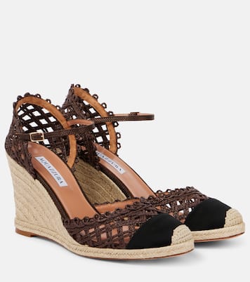 Sunburst 100 espadrille wedges | Aquazzura