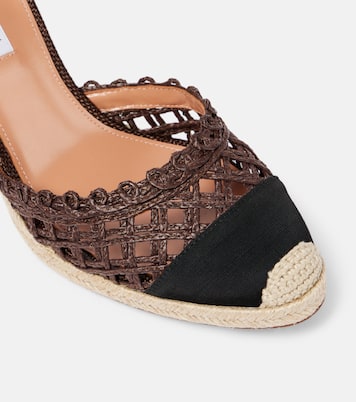 Sunburst 100 espadrille wedges | Aquazzura