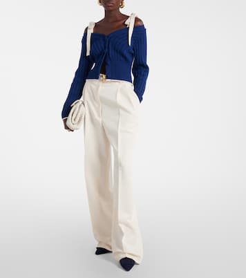 Cardigan aus Baumwolle und Wolle | Carolina Herrera