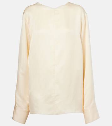 Top Durion aus Satin | Khaite