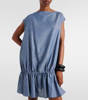 Robe en coton et lin | Alaïa