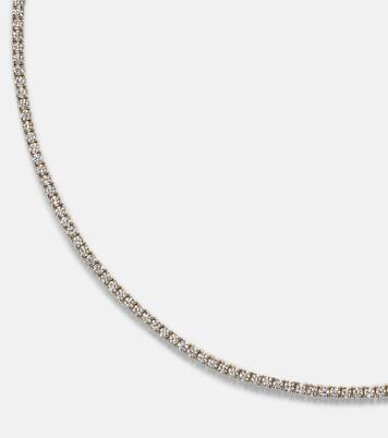 Choker Hepburn in oro 18kt con diamanti | Anita Ko