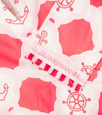 Scarborough cotton beach cover-up | Zimmermann Kids