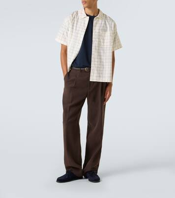 Checked bowling shirt | Frame