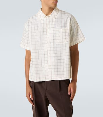 Checked bowling shirt | Frame