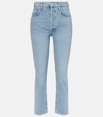 High-Rise Straight Jeans Riley | Agolde