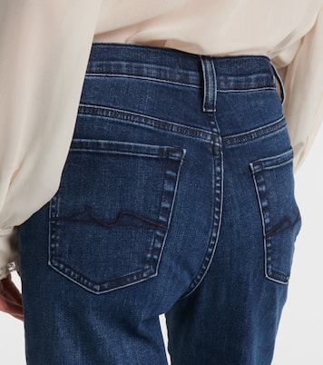 Modern Dojo high-rise flared jeans  | 7 For All Mankind