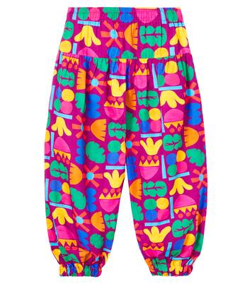 Mais Flores printed cotton pants | Fábula