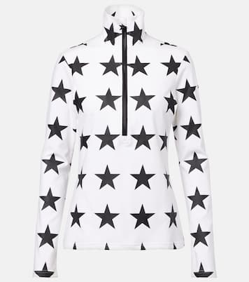 Lunaria printed half-zip ski top | Goldbergh