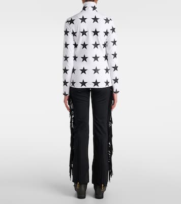 Lunaria printed half-zip ski top | Goldbergh