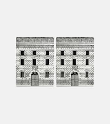 Architettura set of 2 bookends | Fornasetti