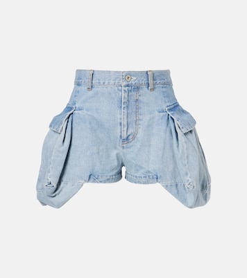 Cargo-Shorts aus Denim | Sacai