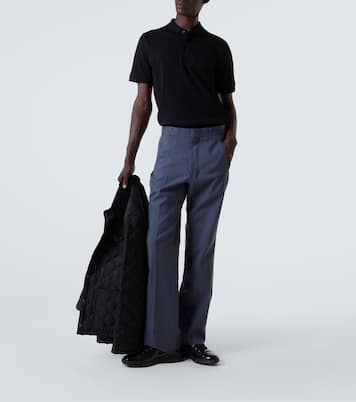 Patent leather sneakers | Prada