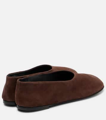 Ballerinas Glove aus Veloursleder | Proenza Schouler