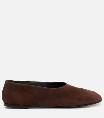 Ballerinas Glove aus Veloursleder | Proenza Schouler