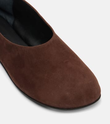 Ballerinas Glove aus Veloursleder | Proenza Schouler