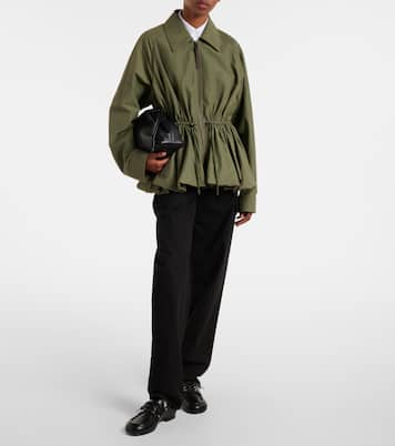 Leather boat shoes | Proenza Schouler