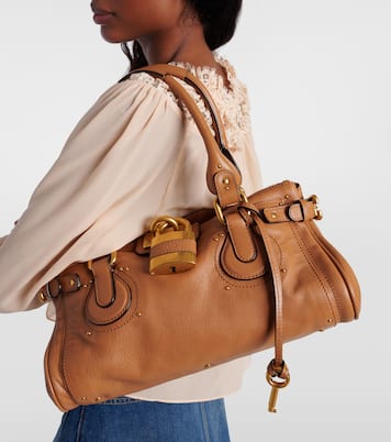 Paddington leather shoulder bag | Chloé
