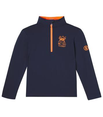Benno printed half-zip technical top | Bogner Kids