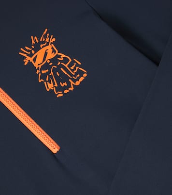 Benno printed half-zip technical top | Bogner Kids