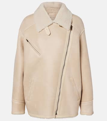 Lederjacke Adelina mit Shearling | Isabel Marant