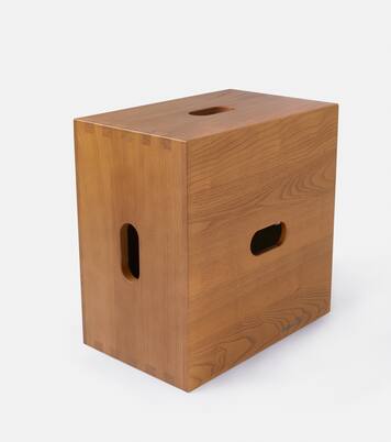 LC14 Cabanon chestnut stool by Le Corbusier | Cassina