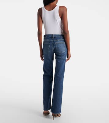 The Rodeo high-rise bootcut jeans | Frame