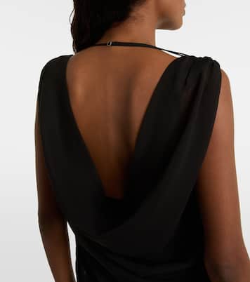 Besticktes Top aus Jersey | Xu Zhi