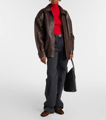 Gommino leopard-print calf hair boat shoes | Tod's