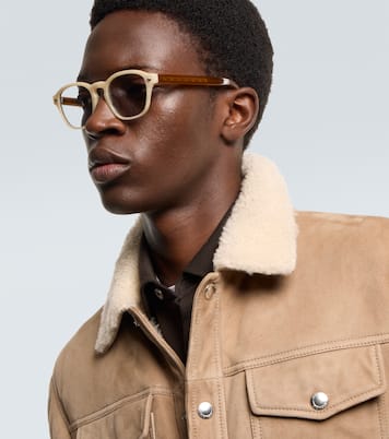 Lunettes de soleil rondes | Brunello Cucinelli
