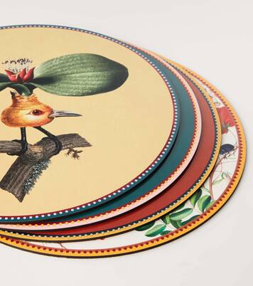 طقم مفارش للمائدة Flying Friends عدد 4 | La DoubleJ