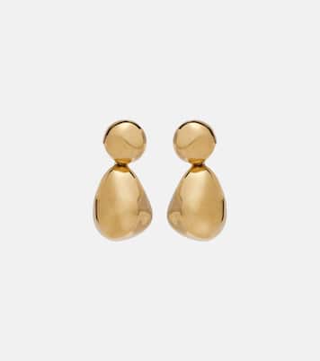 Double Ball gold-plated sterling silver earrings | Phoebe Philo