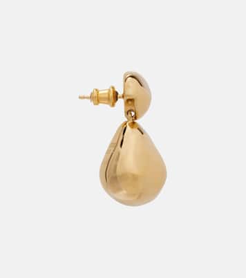 Double Ball gold-plated sterling silver earrings | Phoebe Philo