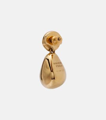 Double Ball gold-plated sterling silver earrings | Phoebe Philo