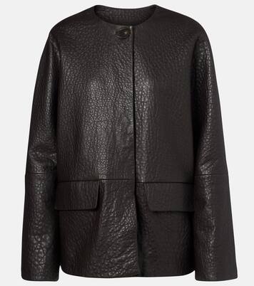 Barbs leather jacket | Joseph