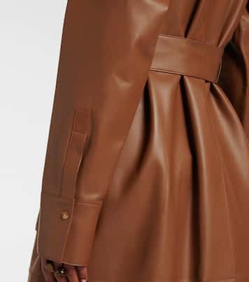 Mantel Okabe aus Leder | Joseph