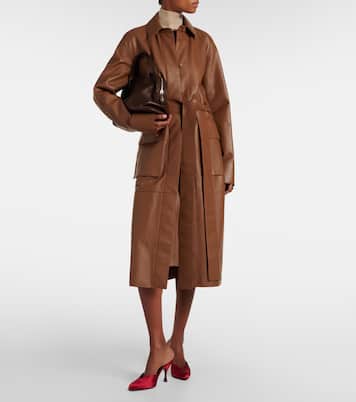 Mantel Okabe aus Leder | Joseph