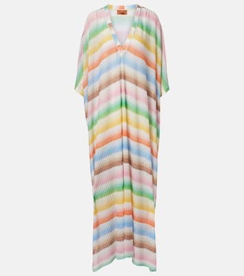 Kaftan aus Häkelstrick | Missoni