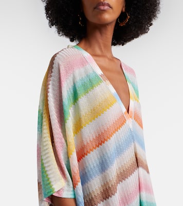 Kaftan aus Häkelstrick | Missoni